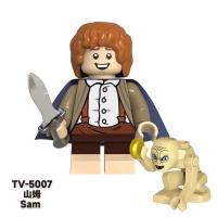 ราคา Compatible with LEGO Lord of the Rings building block minifigures Medieval Lord of the Rings Orcs Goblin Sauron Ringwraith TV6401 toys (20800248199)