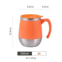 ราคา แก้วกาแฟ แก้วเก็บความร้อน พร้อมฝา แก้วกาแฟ สามารถใส่ได้ทั้งร้อนและเย็น ชา กาแฟ นมสด น้ำดื่ม เก็บร้อนและเย็ เก็บความร้อน 500ml (16434861513)