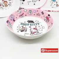 ราคา ขายแยกชิ้น คิตตี้ ดรีม จานข้าวเด็ก ถาดหลุม ช้อนส้อมเมลามีน Sanrio Kitty Superware ศรีไทยซุปเปอร์แวร์ x 1 ชิ้น item sell SEPERATELY (14674240499)