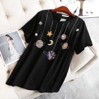 ราคา LH Sunshine เสื้อยืดปักลายอวกาศสุดปังงง งานน่ารักสไตล์เกาหลี วิ้งค์สุด (10660741962)