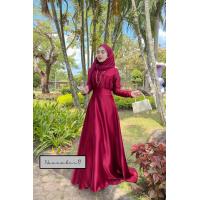 ราคา ชุดมุสลิมหญิงเดรสมุสลิม ชุดเดรสออกงาน รุ่น มิเชล เนื้อผ้าซาร่า ชุดมุสลิม ชุดนิกะห์ ชุดธีมเพื่อนเจ้าสาว แฟชั่นมุสลิม ชุดรายอชุดเดรส (18926468312)