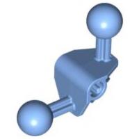 ราคา Lego part ชิ้นส่วนเลโก้ No 41670 Bionicle Ball Joint 4 x 4 x 2 90 Degree with 2 Ball Joint and Axle Hole (17889628089)