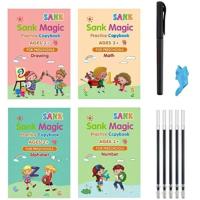 ราคา พร้อมส่ง หนังสือฝึกเขียน สมุดคัดลายมือ สมุดหัดเขียน สมุดฝึกวาด ฝึกเขียน ฝึกวาดรูป คณิตศาสตร์ นับเลข พร้อมปากกาล่องหน (12474051199)