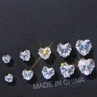 ราคา 17MILE Vintage Cubic Zirconia Round Stud Earrings Set For Women Silver Color Crystal Rhinestone Heart Earrings Jewelry (14905289819)