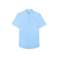 ราคา AIIZ เอ ทู แซด เสื้อเชิ้ตผู้ชายแขนสั้น ผ้าแชมเบรย์สีพื้นnMens Short Sleeve Chambray Shirts (19889002504)