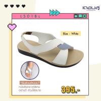 ราคา ไซส์ใหญ่ รองเท้าแตะรัดส้น Deblu เดอบลู รุ่น L5018S นุ่มนิ่ม เพื่อสุขภาพ น้ำหนักเบา ไซส์ 42 44 (20590019368)