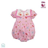 ราคา ชุดบอดี้สูทเด็กหญิง Little Wacoal ผ้าทอ cotton 100 พิมพ์ลายดอกไม้น่ารัก สำหรับแรกเกิด 1 ขวบ (21265150457)
