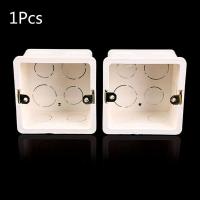 ราคา Ready Stock 80x80 PVC Junction Box Wall Mount Cassette For Switch Socket Base Switch Bottom Box Electrical Box Accessories (9462513244)