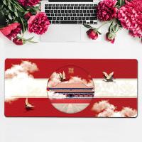 ราคา แผ่นรองเมาส์แผ่นรองเมาส์ขนาดใหญ่พิเศษแห่งชาติแฟชั่นจีนศาลล็อคหนาที่กำหนดเอง (20534584742)