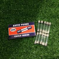 ราคา EAGLE ฟิวส์หลอดแก้ว 6x30 ฟิวส์ 30mm ฟิวส์แก้ว แพ็ค 10 ชิ้น 0 5A1A2A3A5A10A15A20A25A30A40A50A (1347374996)