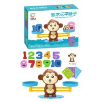 ราคา Empty Love Monkey Math Balanceของเล่นเด็ก kids toys เด็กของเล่นเด็ก เครื่องชั่งสมดุลตาชั่งน้องวัว ลิง กบ ตราชั่งสอนเลข (17728379396)