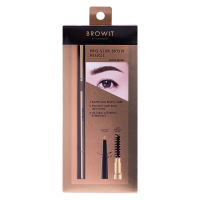 ราคา แพ็คเกจใหม่ ไม่แถมบล๊อค Browit By Nongchat Pro Slim Brow Pencil 0 06g ดินสอเขียนคิ้วน้องฉัตร คิ้วเฉียบ 6 มิติ เส้นเล็กเพียง 1 5mm brow it (18204447973)