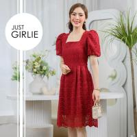 ราคา เดรสสีแดง สีแดง ตรุษจีน วานเลนไทน์ เดรสออกงาน ธีมสีแดง มีไซส์S M L XL (21080539860)