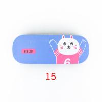 ราคา กล่องใส่แว่นตา ลายการตูน แถมฟรีผ้าเช็ดแว่นตา (13391393623)