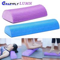 ราคา Crazyfly Half Round EVA Foam Roller Blocks Massage Balance Portable for Yoga Pilates Fitness (9138066496)