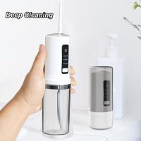 ราคา จัดส่งจากกทม เครื่องล้างฟันพกพา 230 มล ไหมขัดฟันพลังน้ำ เครื่องขัดฟันพลังน้ํา แรงดันน้ำ ดูแลช่องปาก รับความแรงน้ำ 3 ระดับ ไหมขัดฟันพลังน้ำ ทําความสะอาดช่องปากได้อย (20964983104)