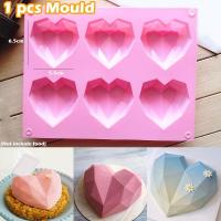 ราคา สบู่เค้กพิมพ์เค้กซิลิโคนมูสเค้กรูปหัวใจ6ช่องเครื่องมืออุปกรณ์ทำเบเกอร์รี่ขนมอบ1ชิ้น (21357032011)