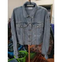 ราคา mSY07 รอบอก 52 ยาว 20 เสื้อแจ็คเก็ตยีนต์ แฟชั่น แต่งขาด เสื้อแขนยาว ยีนต์ 1 เดียว ไม่เหมือนใคร แนะนำคนใส่ SM L XL 2XL 3XL ใส่ได้ (16558926443)