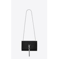 ราคา YSL YvesSaintlaurent KATE MEDIUM CHAIN BAG WITH TASSEL IN GRAIN DE POUDRE EMBOSSED LEATHER (21228292096)