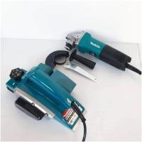 ราคา ชุดคู่ กบไฟฟ้า3 ป้าย Makita กับ เจียร์4 ป้ายMakita (724710259)