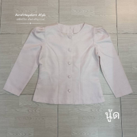 ราคา เสื้อไทยเรือนต้น ผ้าไหมลาว แมชใส่กระผ้าซิ่นหรือกางเกง ใส่งานบวช งานบุญ ออกอีเว้นท์ เป๊ะมากจ้า (18833355378)