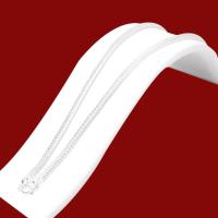 ราคา สร้อยคอชุบเงิน 925 ลายสี่เสา กระดูกงู ขนาด 2สลึง ยาว18นิ้ว 20นิ้ว 24นิ้วสวมหัวได้ สร้อยเงิน925 เครื่องประดับเงินลายสวย สินค้าขายดีพร้อมส่ง (17447773431)