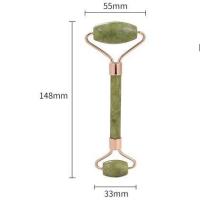 ราคา เครื่องมือนวดลูกกลิ้งหยก ลูกกลิ้งหยกสำหรับผิวหน้าและผิวกาย เครื่องมือนวดหน้า Gua Sha หินหยกธรรมชาติ100 (20243822622)