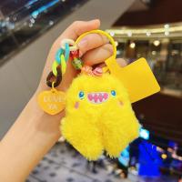 ราคา น่ารัก Plush ฟัน Snow Monster Lanyard อุปกรณ์เสริมสำหรับโทรศัพท์มือถือ Anti Walk Lost Lanyard (21187192625)