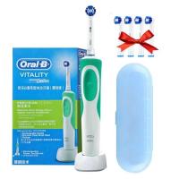 ราคา Oral B Electric Toothbrush D12 Rotation Vitality Smart Tooth Brush Inductive Rechargeable Replaceable Brush Head 4 Refills Box Electtric toothbrush oral b (21339772547)