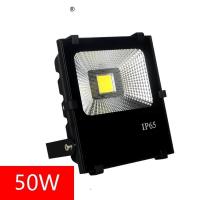 ราคา s light สปอร์ตไลท์ LED 50W แสงสีขาว Daylight 6500K ฟลัดไลท์ Spotlight Floodlight แอลอีดี ใช้ไฟบ้าน 220V (1063062690)