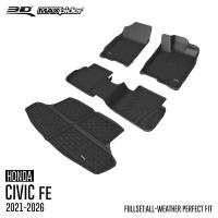 ราคา พรมปูพื้นรถยนต์ Fullset HONDA CIVIC 11 FE ปี 2021 2026 (10847095334)