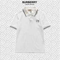 ราคา เสื้อโปโลผู้ชายแขนสั้นBURBERRY 1 1 เสื้องานป้ายเบอร์เบอรี่ เสื้อผ้าแฟชั่นผู้ชาย เสื้อเบอร์เบอรี่ เสื้อburberry TF2สีขาว (15731595742)