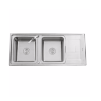 ราคา Global House TECNOGAS อ่างล้างจาน 2 หลุม 1ที่พัก CA 201 สีโครเมี่ยม รับประกันของเเท้ (12571550833)