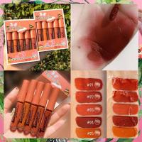 ราคา Teayason Matte Lips Gloss ลิปจุ่มมินิ เนื้อแมท แพ็กเก็จน่ารักก พร้อมกล่อง 5สี 5แท่ง เซ็ตลิป (16474860375)