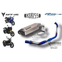 ราคา ชุดคอบอมงานดัดใส้แคทแท้ พร้อมปลาย Akrapovic 18 นิ้ว งานเกรดคาร์บอน ตรงรุ่น New R15MT15XSR155 (4546682897)