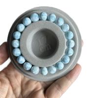 ราคา สร้อยข้อมือหินแท้ เกรดพรีเมี่ยม ลาริมาร์ Larimar ขนาดำเม็ดหิน 10 มิล (20975684596)