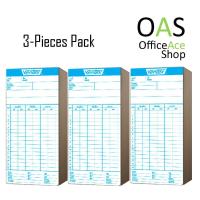 ราคา VERTEX Time Card บัตรตอก บัตรบันทึกเวลา จำนวน 3 แพ็ค 300 ใบ (341432506)