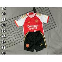 ราคา Arsenal ชุดเด็ก 2024 ชุดกีฬาราคาถูกเหนือผ้า polyester เป็นชุด เสื้อพร้อมกางเกง (21185701620)
