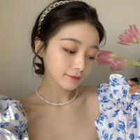 ราคา โช้คเกอร์ไข่มุกสร้อยคอแฟชั่นผีเสื้อจี้รูปหัวใจสร้อยคอเงินทองสำหรับเครื่องประดับสตรี (14471021931)