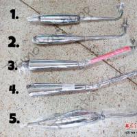 ราคา ราคาพิเศษ 2 ท่อชาลี ท่อแต่งชาลี CHALY CF50 CF70 HONDA KM9 5114 สุดปัง (13555514055)