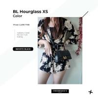 ราคา kwanmaniescloset BL Hourglass XS กระเป๋าถือ กระเป๋าสะพาย กระเป๋าแฟชั่นผู้หญิง (21184942509)