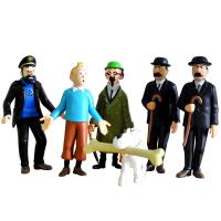 ราคา IJVBTV หุ่นโมเดลสำหรับสะสมของเล่นแบบชุดสะสม6ชิ้น ล็อตของเล่นโมเดลหุ่นแอ็คชั่นฟิกเกอร์ของเล่นโมเดลการผจญภัยของตินตินการ์ตูนนักสำรวจภาพยนตร์หุ่นดีบุกดีบุก (20561263007)