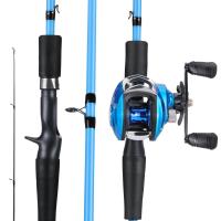 ราคา Sougayilang อุปกรณ์ตกปลา ชุดปั่นชุดหล่อชุด180 คันเบ็ดกับปั่นรีลหรือ รอกหยดน้ำ รอก รีลสำหรับผู้เริ่มต้น เบ็ดตกปลา อุปกรณ์ตกปลา (15049861669)