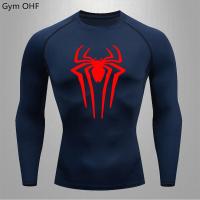 ราคา เสื้อยืดรัดกล้ามเนื้อ1ตัวสำหรับผู้ชายเสื้อยืดฟิตเนสโยคะเสื้อวิ่งรัดรูปมวย MMA สำหรับผู้ชายเสื้อยืดรัดรูปกีฬาวิ่ง Gmy (19717331059)