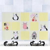ราคา สติ๊กเกอร์ติดผนัง แผ่นติดผนังกันน้ำมันกระเด็น สติ๊กเกอร์กันน้ำมัน กันน้ำมันกระเด็นสำหรับห้องครัว สามารถทำความสะอาดได้ มี3สี (9112804262)