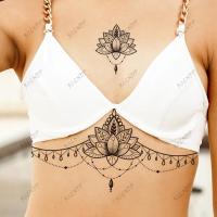 ราคา สติกเกอร์รอยสักชั่วคราวกันน้ำลายดอกไม้รอยสักแบบด่วนรอยสักปลอมรูปทรงเรขาคณิตลายดอกไม้สำหรับเด็กผู้หญิงผู้หญิง (21341316501)