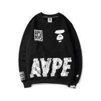 ราคา เสื้อแขนยาวคอกลม AAPE คู่ชายและหญิงแบบใหม่เอี่ยมสไตล์ญี่ปุ่นแท้แขนยาวพิมพ์ลายเม็ดมะม่วงหิมพานต์แบบลำลองใส่รักษาความอบอุ่นฤดูใบไม้ร่วงและฤดูหนาว (17122907179)