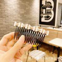 ราคา MYPINK หวีเสียบ หวีสับ ประดับมุก ดอกไม้ โบว์ สไตล์เกาหลี (15907997441)