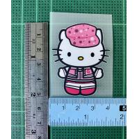 ราคา ตัวรีดติดเสื้อ Hello kitty 1 แผ่นฟิมล์รีดร้อน อาร์มติดเสื้อ DIY คิตตี้ (12657465339)