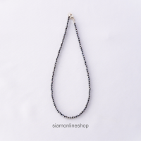 ราคา CHOKER สร้อยคอหิน เทราเฮิร์ต แบบเจียเหลี่ยม เลือกขนาดเม็ดหิน และความยาวได้ โชคเกอร์หิน terahertz by siamonlineshop (20811391732)